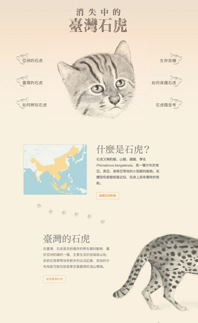 Leopard Cats in Taiwan screenshot. (消失中的台灣石虎)